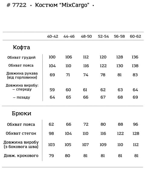 Жіночий костюм двійка прогулянковий вільний світшот та штани синій MixCargo розмір 40-42 7722-SL фото