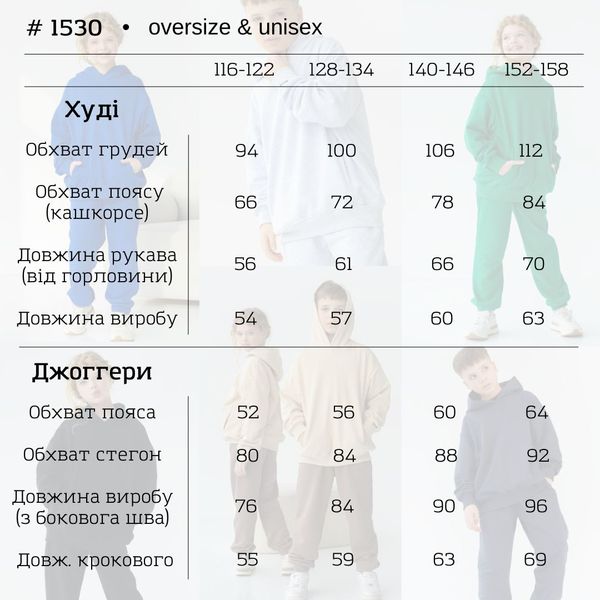 Сімейні спортивні костюми для сім'ї однакові Freedom зелений 1530-7717-SL фото