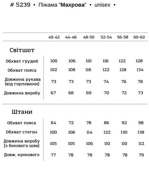 Піжама чоловіча махрова з довгим рукавом пудра, комплект домашній кофта та штани з начосом 5239TV фото